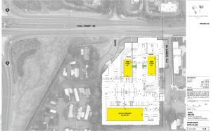 to acquire and entitle 2.29 acre retail development site where 2-Retail Structures are in front with 5-Story Medical in the back. Excellent investment project in high traffic area. Call for more info- (2060 245-0159